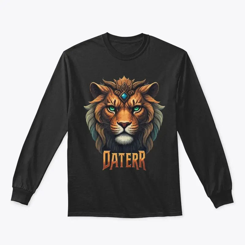 "Daterr" Lion Graphic T-Shirt 