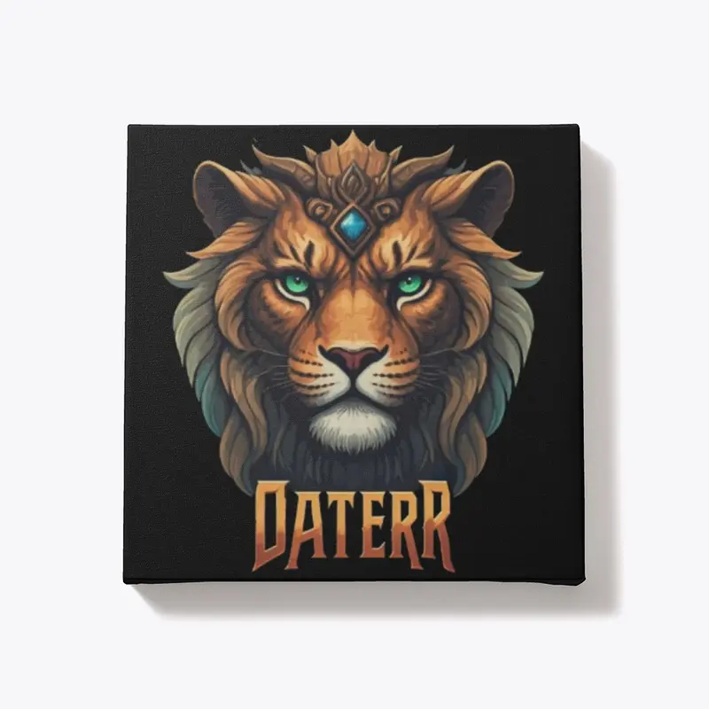 "Daterr" Lion Graphic T-Shirt 