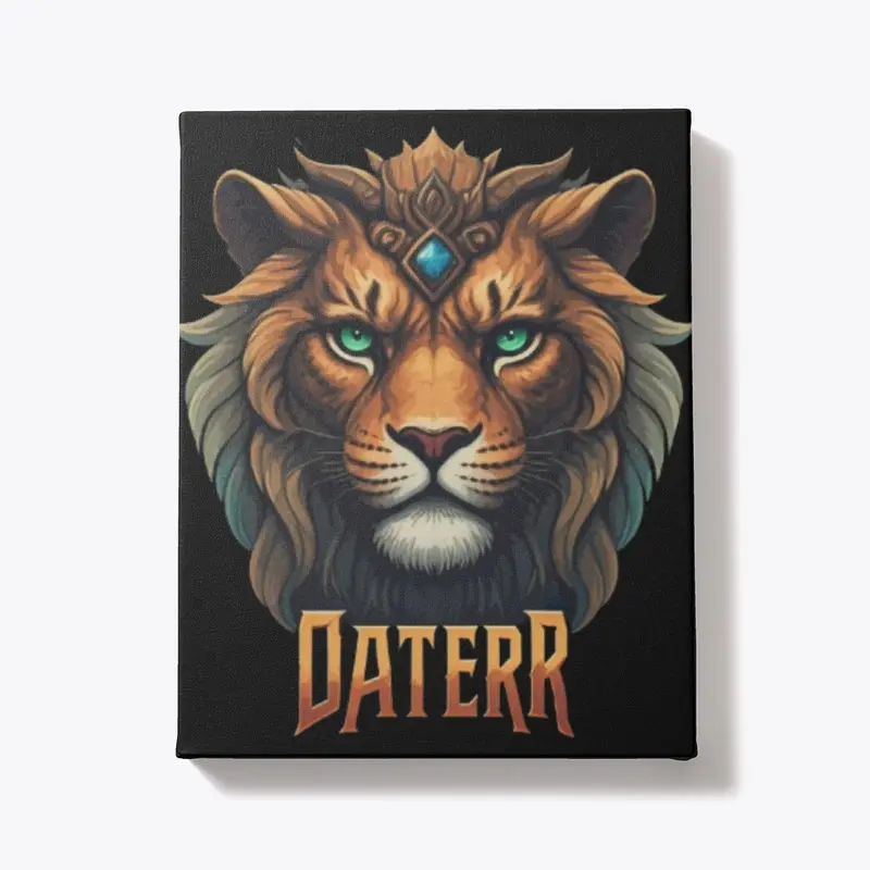 "Daterr" Lion Graphic T-Shirt 