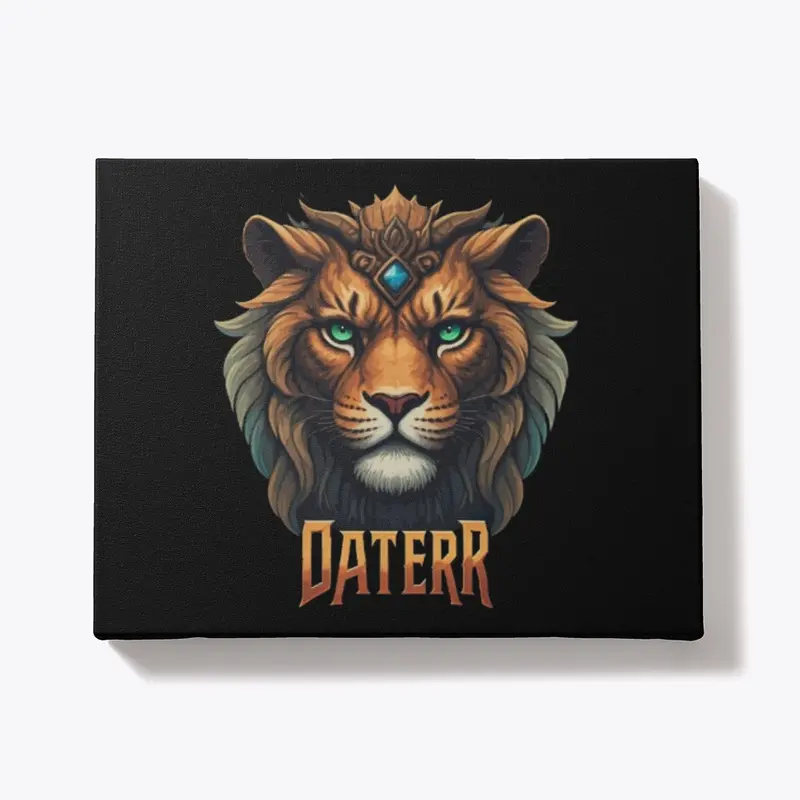 "Daterr" Lion Graphic T-Shirt 