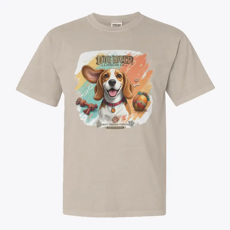 "Dog Lover" Tee – Design Dog Enthusiasts