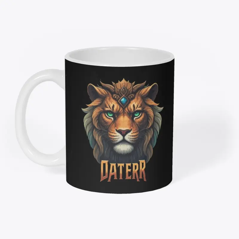 "Daterr" Lion Graphic T-Shirt 