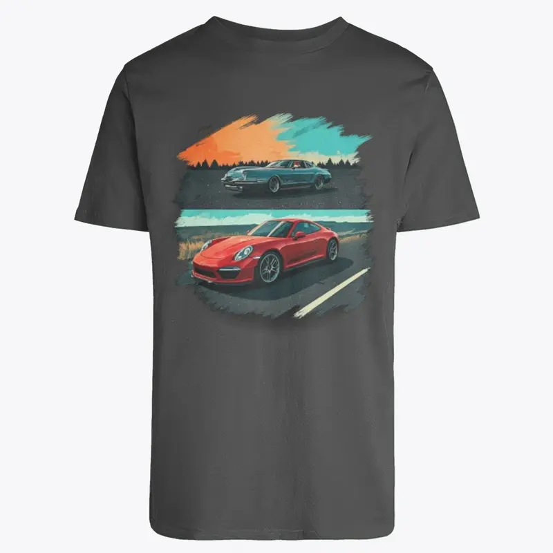 "Car Lover" T-Shirt – Colorful design