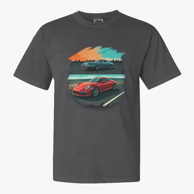 "Car Lover" T-Shirt – Colorful design