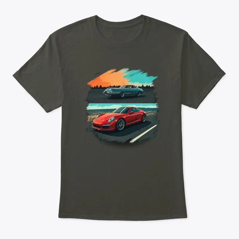 "Car Lover" T-Shirt – Colorful design